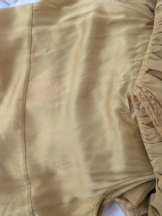 Doen Sicilia Dress in Wheat, NWT, Size M - Picture 16 of 16